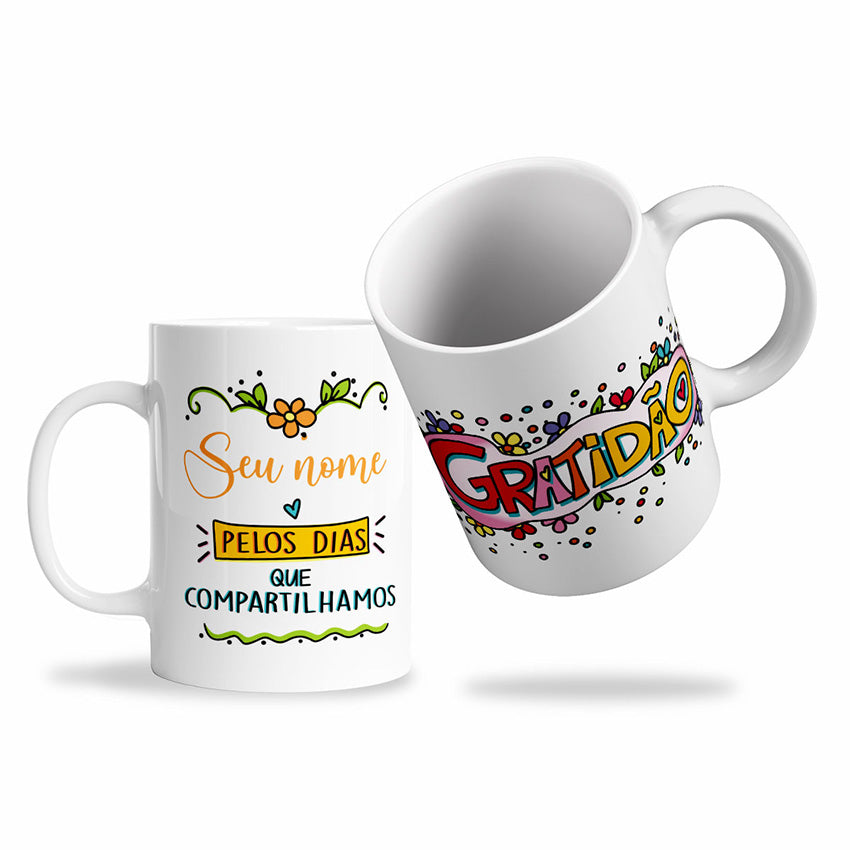 Caneca Personalizada Gratidão
