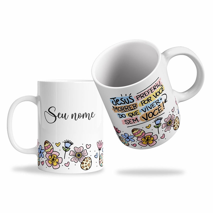 Caneca Personalizada Páscoa
