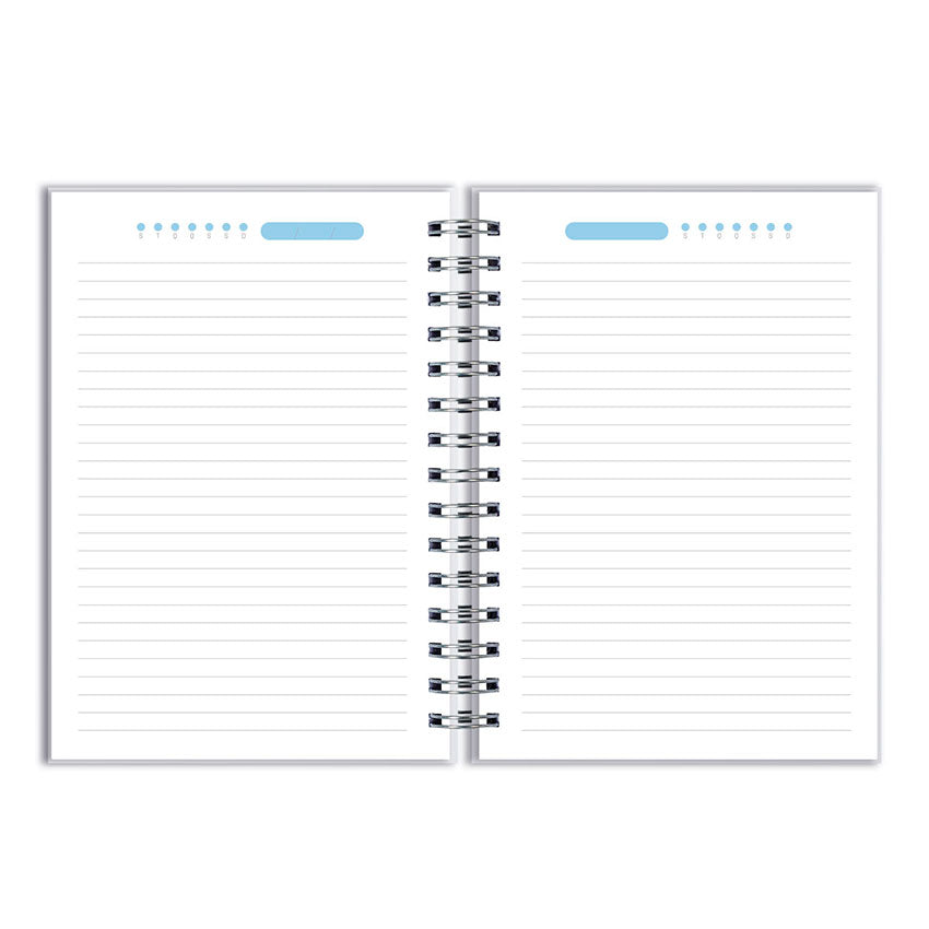 Caderno Personalizado - Borboleta Azul