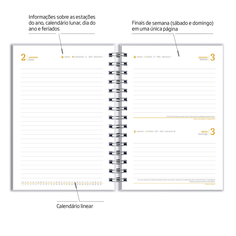 Agenda 2026 Personalizada Good Vibes
