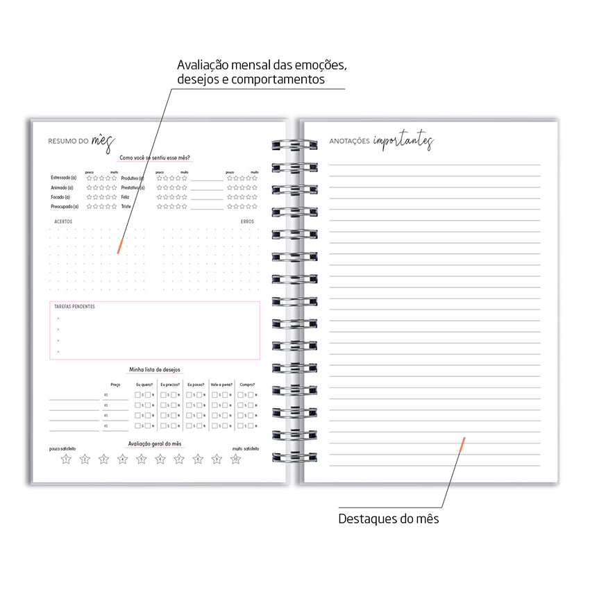 Planner Permanente Green Foliage