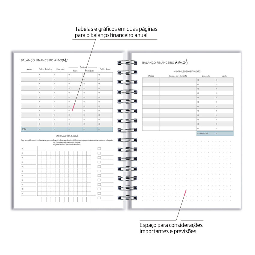 Planner Permanente Green Foliage