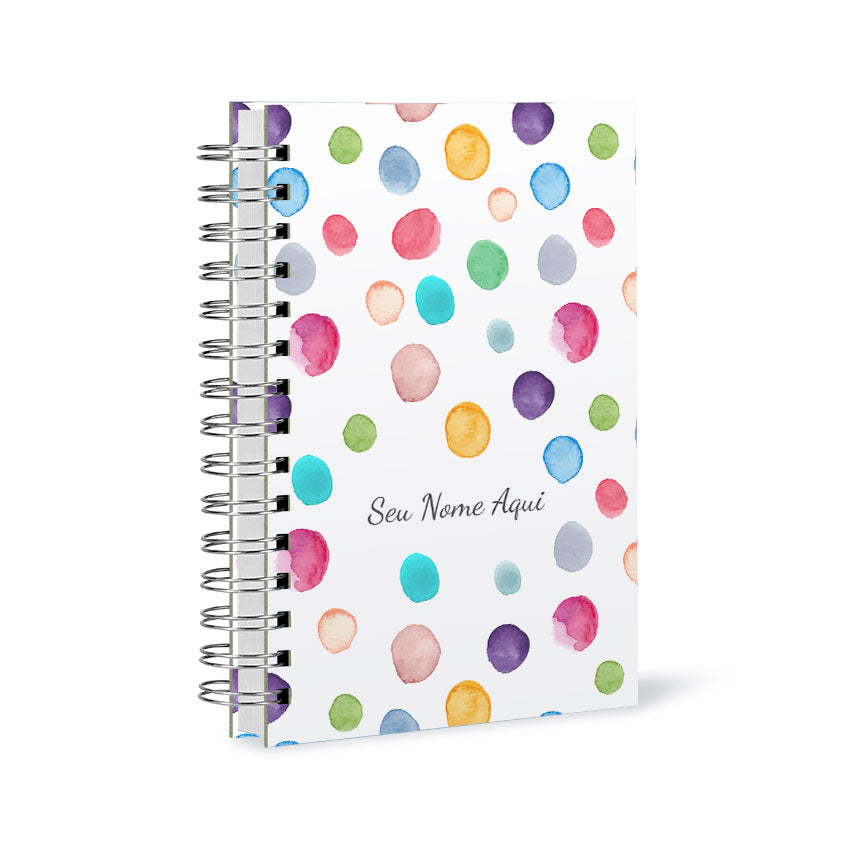 Planner Semanal Personalizado Poá Colors