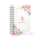 Agenda 2026 Personalizada Flores Rosa