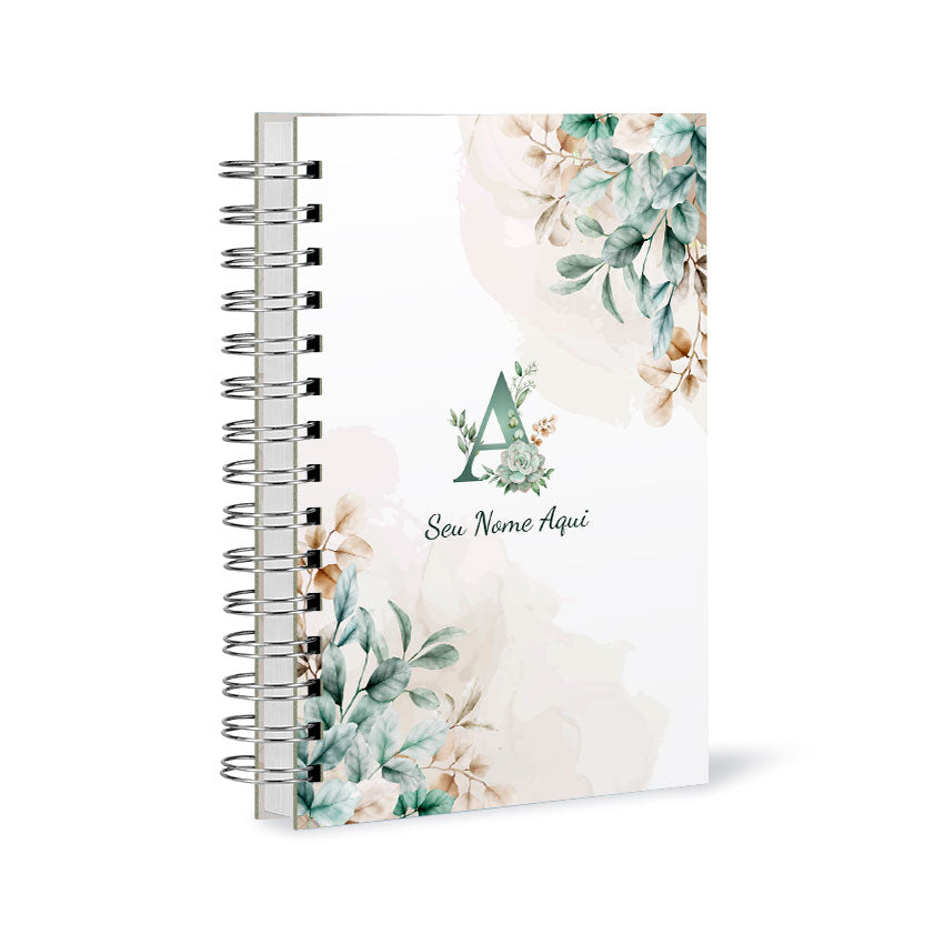 Planner Semanal Personalizado Green Foliage