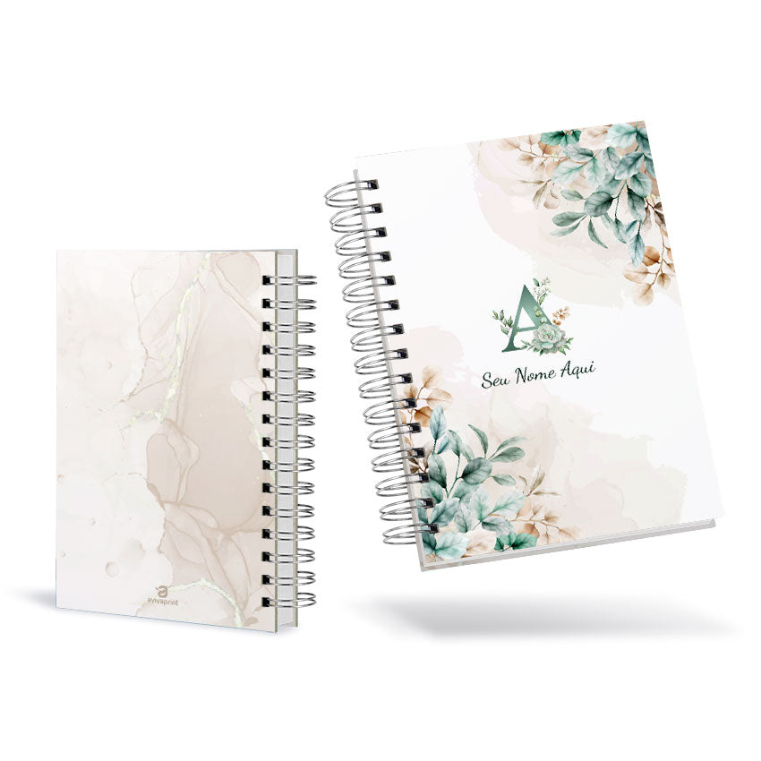 Planner Semanal Personalizado Green Foliage