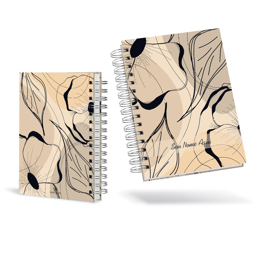 Planner Semanal Personalizado Design Floral