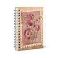 Caderno Kraft Personalizado - Selo Orquideas