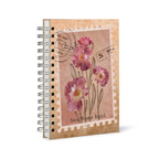 Caderno Kraft Personalizado - Selo Orquideas
