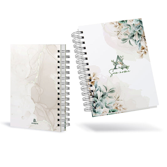 Caderno Personalizado - Folhagem Verde