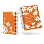 Caderno Personalizado - Margaridas Frase