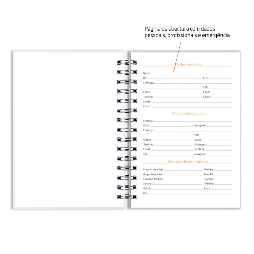 Caderno Personalizado - Margaridas Frase