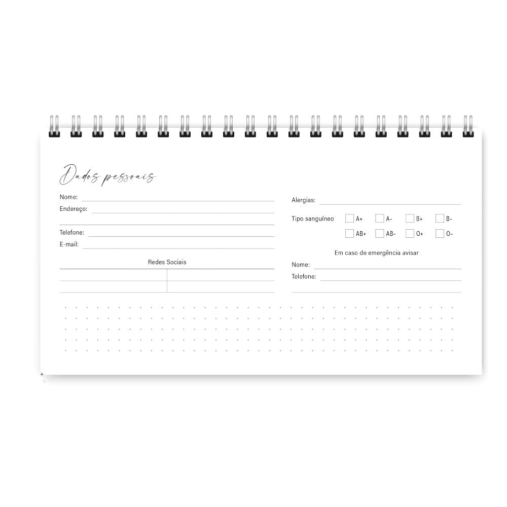Desk Planner Personalizado