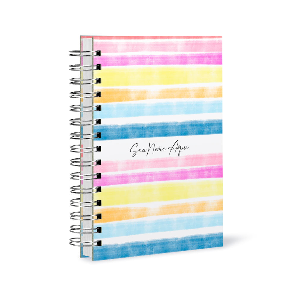 Planner Semanal Personalizado Cores Pasteis