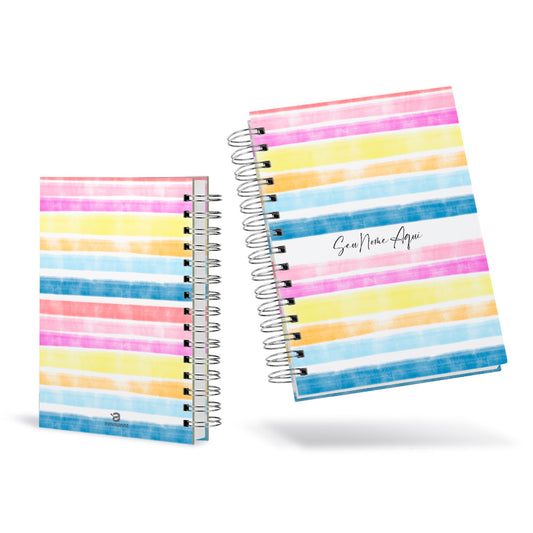 Planner Permanente Personalizado Cores Pasteis
