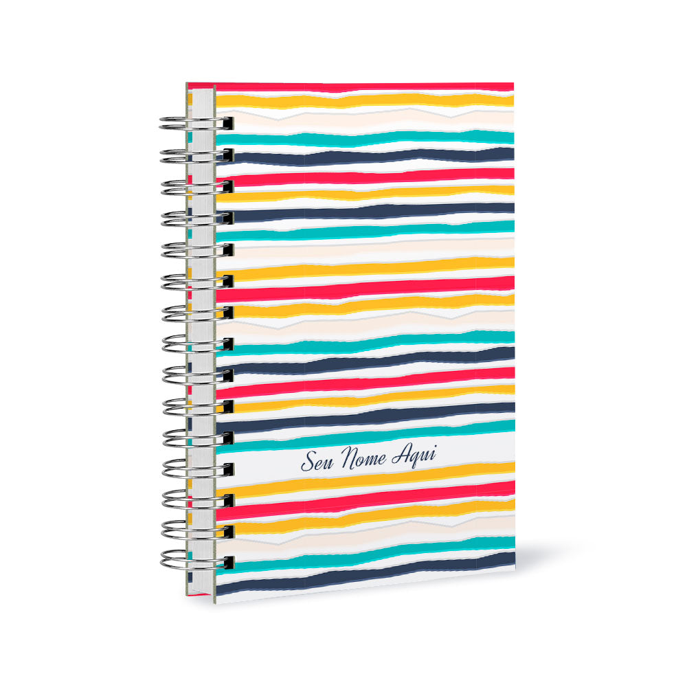 Planner Semanal Personalizado Sweet Stripes
