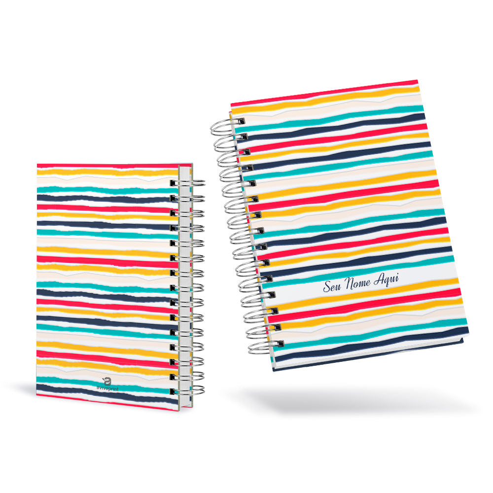 Planner Semanal Personalizado Sweet Stripes