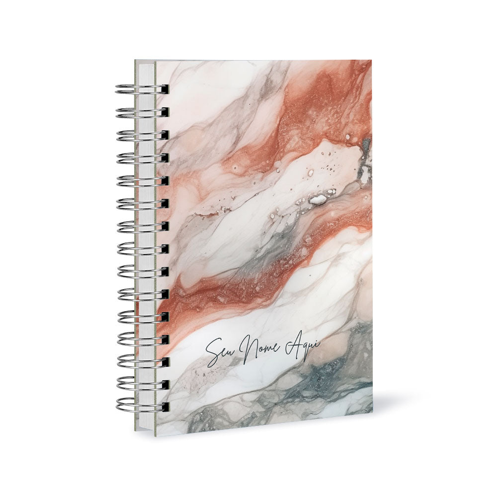 Agenda 2026 Personalizada Mármore terra