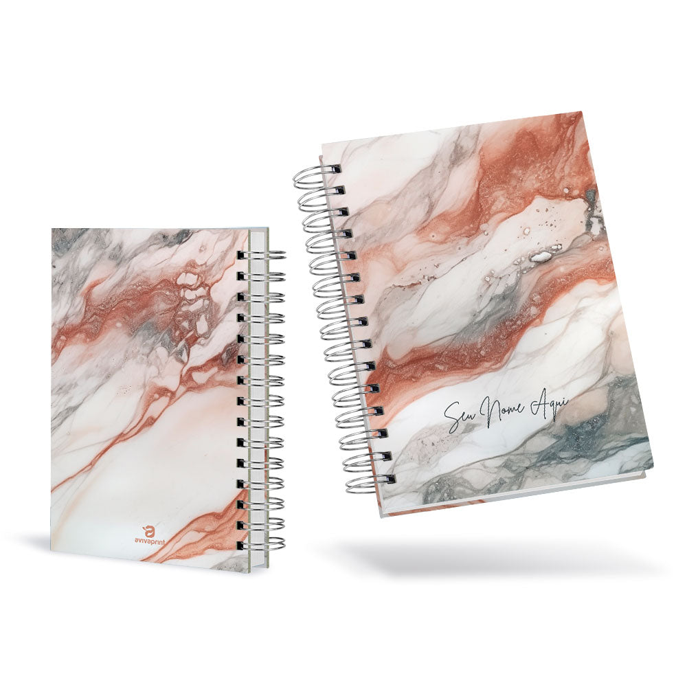 Agenda 2026 Personalizada Mármore terra