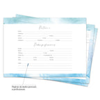 Desk Planner Mensal Brisa Azul Personalizado