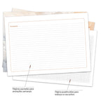 Desk Planner Mensal Terracota Personalizado