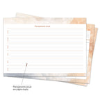 Desk Planner Mensal Terracota Personalizado