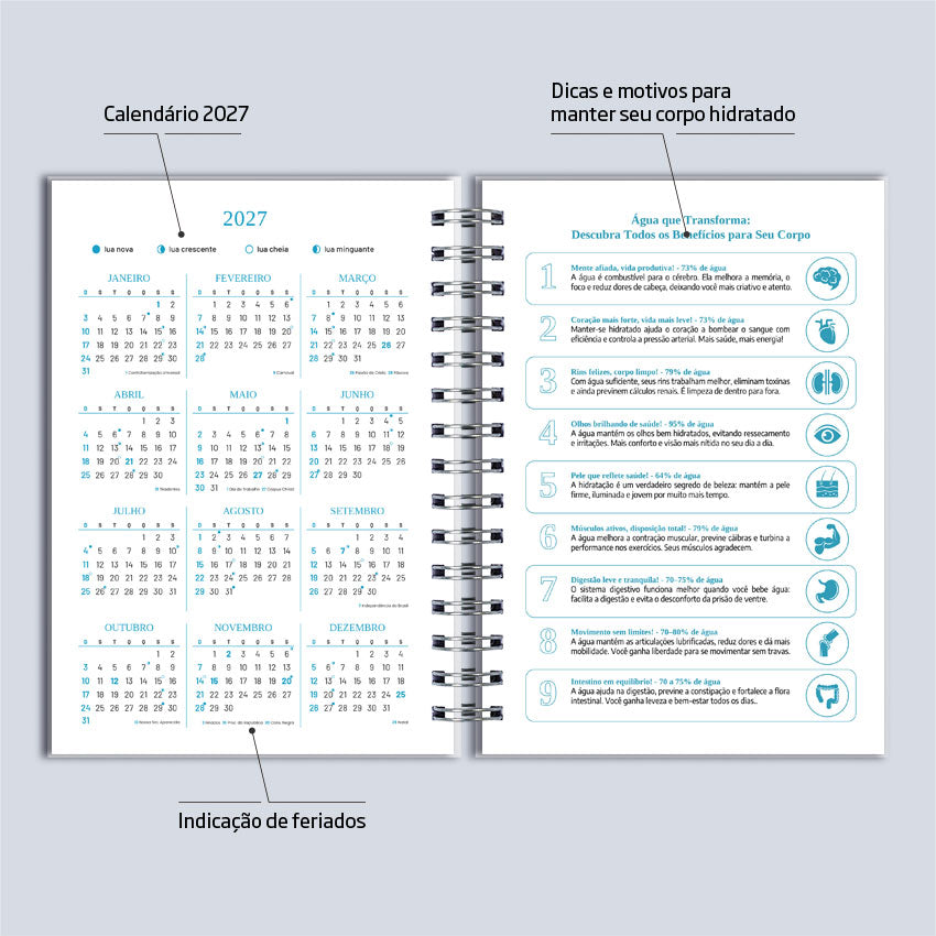 Caderno Personalizado Forms Essencial Basalto