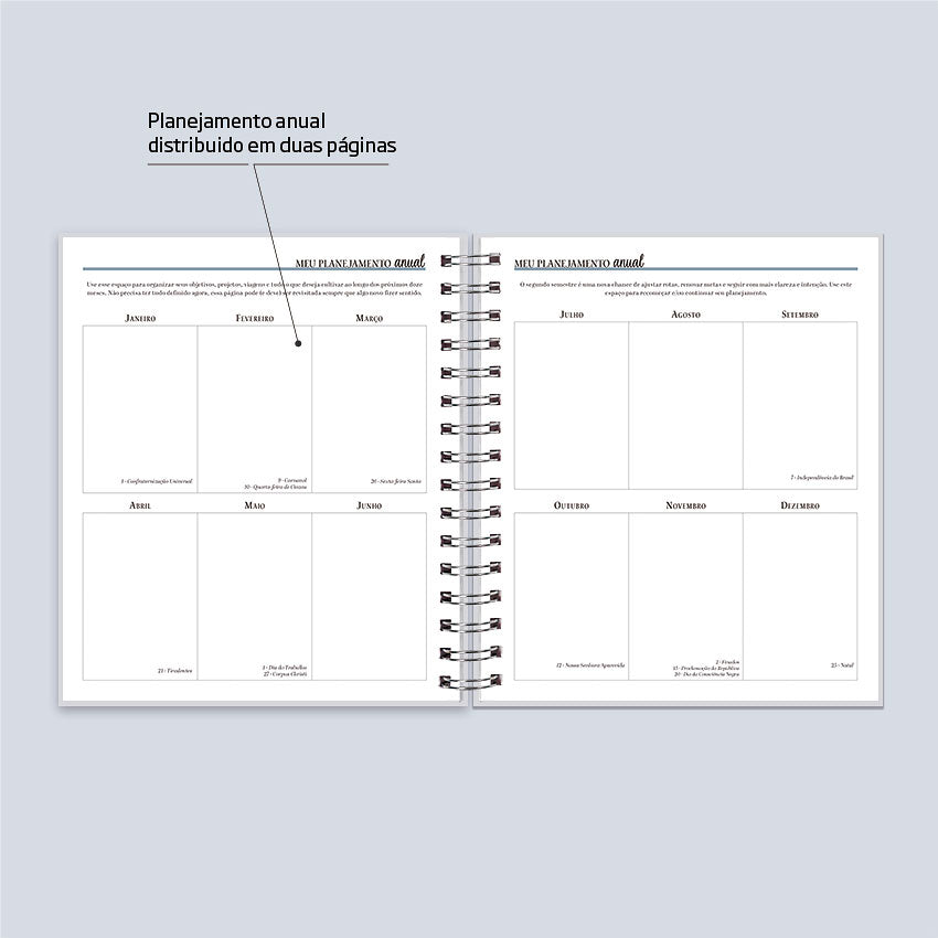 Planner 2027 Personalizado Energy Essencial Iron
