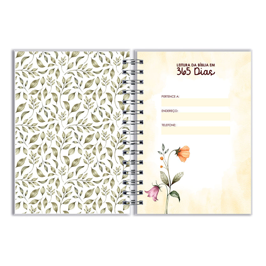 Caderno Devocional - Leitura da Bíblia