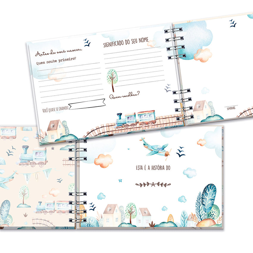 Livro do Bebê - Mundo Azul