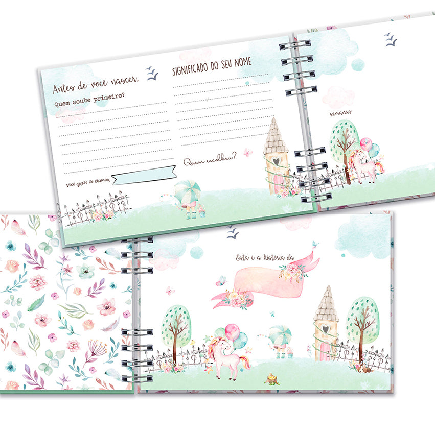 Livro do Bebê - Mundo Rosa