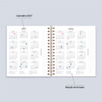 Planner 2027 Personalizado Forms Prestige Basalto