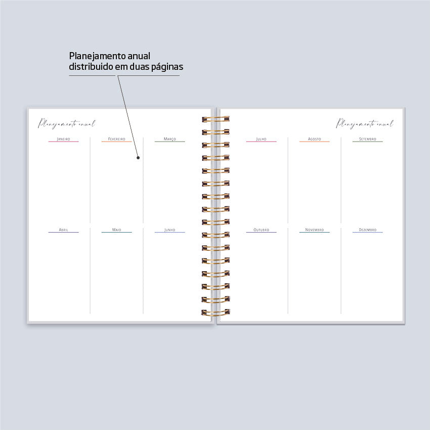 Planner 2027 Personalizado Forms Prestige Basalto