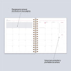 Planner 2027 Personalizado Forms Prestige Basalto