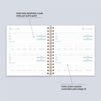 Planner 2027 Personalizado Forms Prestige Basalto