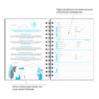 Agenda 2026 Personalizada Mármore Aqua