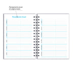 Agenda 2026 Personalizada Mármore Aqua
