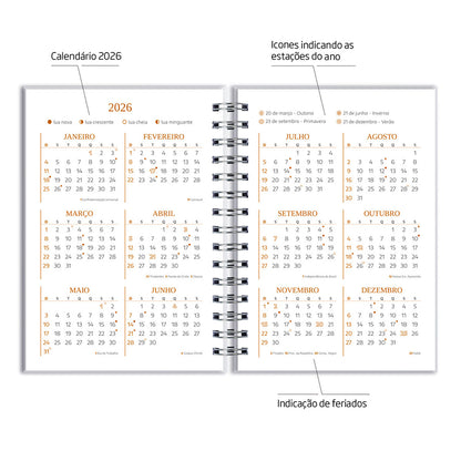 Agenda 2026 Personalizada Good Vibes