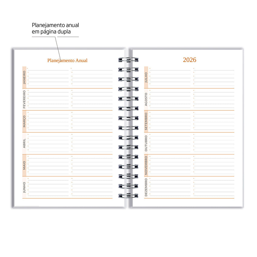 Agenda 2026 Personalizada Musical Shadows