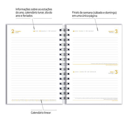 Agenda 2026 Personalizada Good Vibes