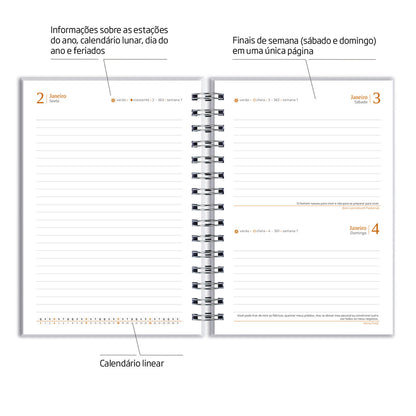 Agenda 2026 Personalizada Good Vibes