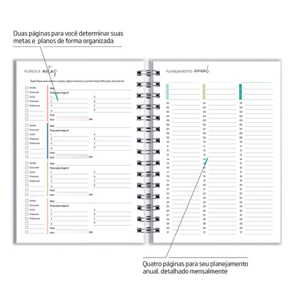Planner Permanente Green Foliage