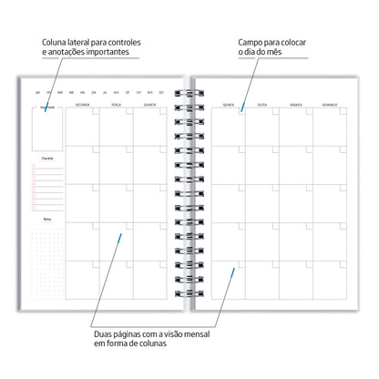 Planner Permanente Green Foliage