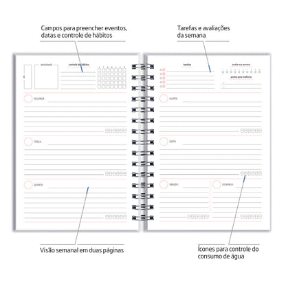 Planner Permanente Green Foliage