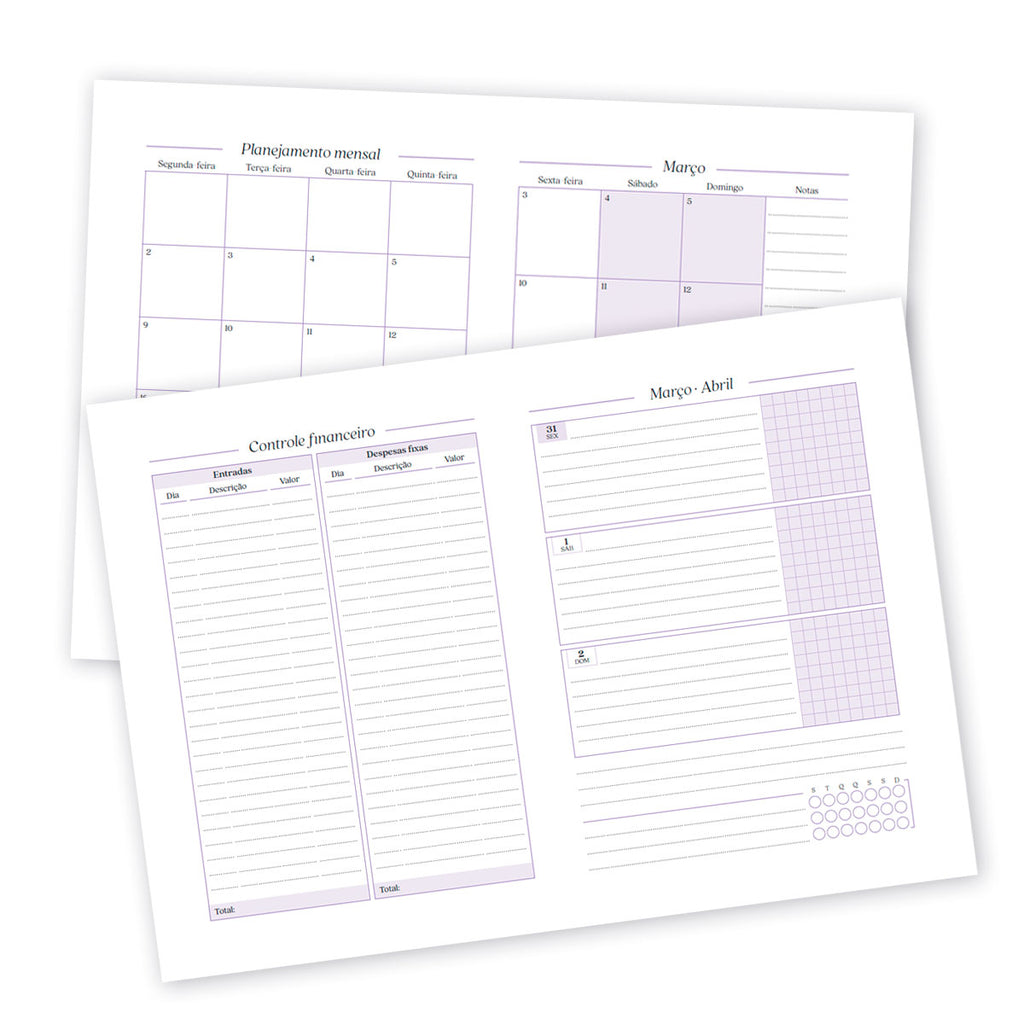 Planner do Professor Personalizado Trimestral