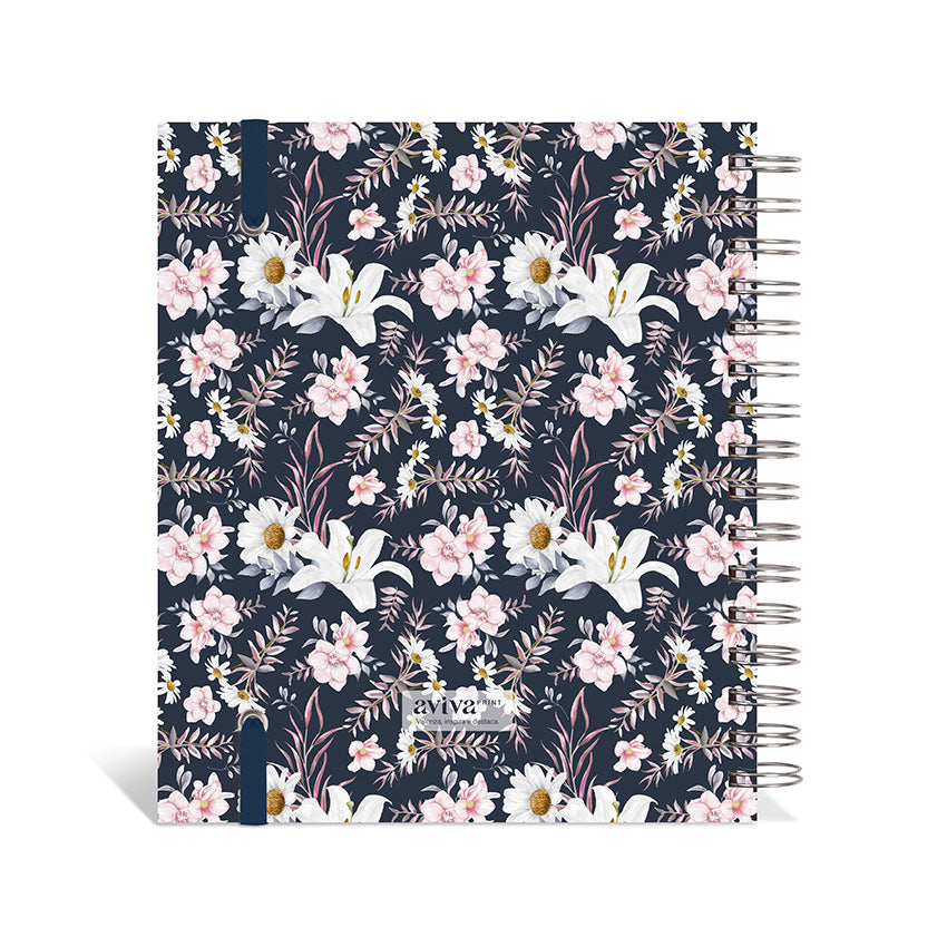 Planner 2027 Personalizado Bloom Premium Lírio