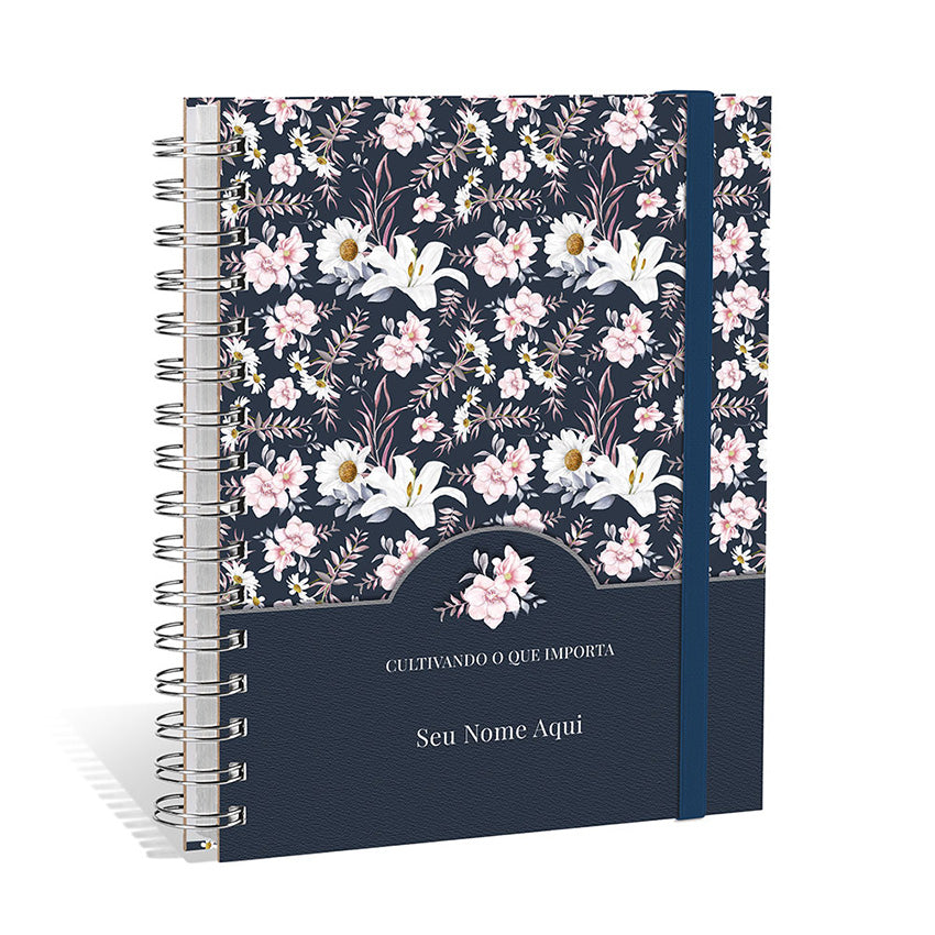Planner 2027 Personalizado Bloom Premium Lírio