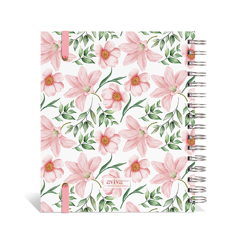 Planner 2027 Personalizado Bloom Premium Corola