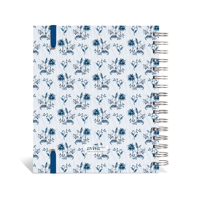 Planner 2027 Personalizado Bloom Premium Myosotis