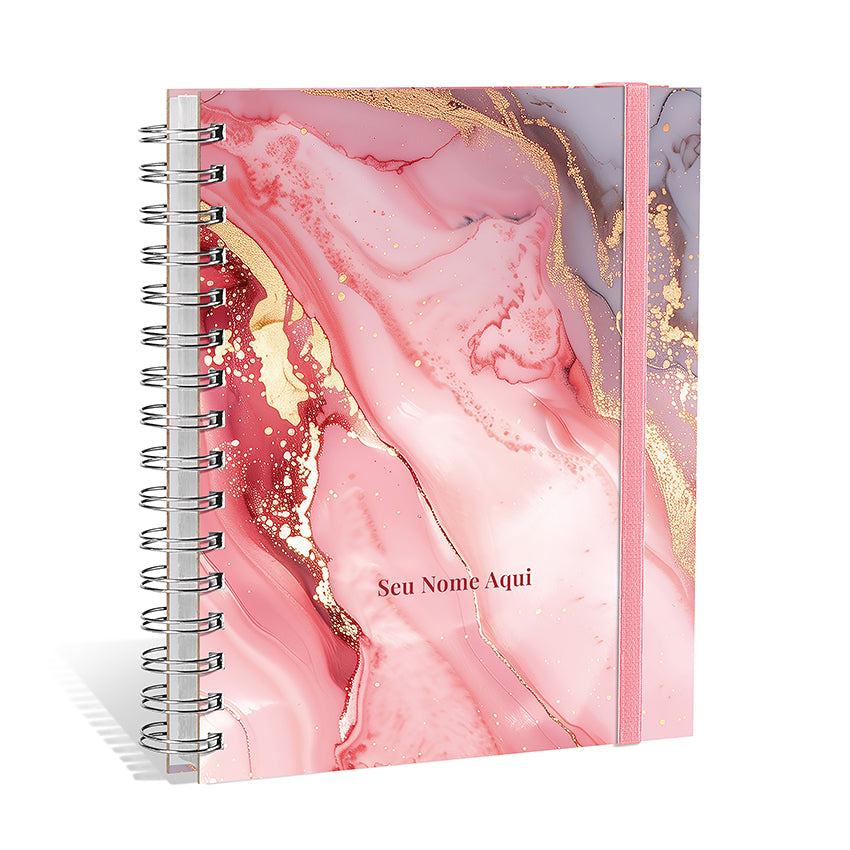 Planner 2027 Personalizado Mármore Premium Granada